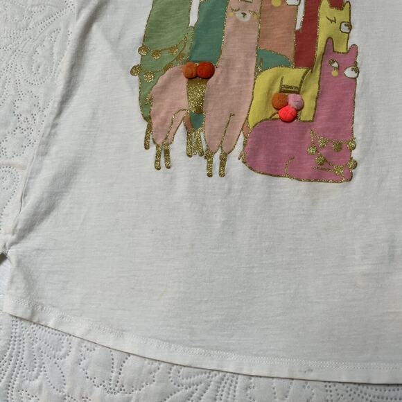 H&M Llama Graphic Tee Size 8-10 - Picture 7 of 7